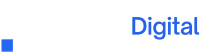 NelsDigital minimalist logo white and blue-full-cut